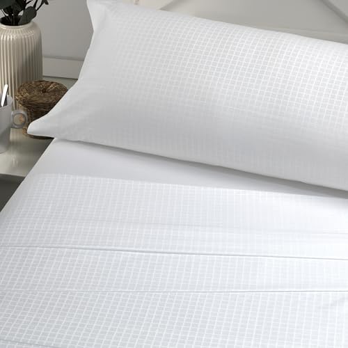 Juego de sábanas de satén Atia color blanco. Cama de 200... - Toys & Games Amazon Italy à 120.43€