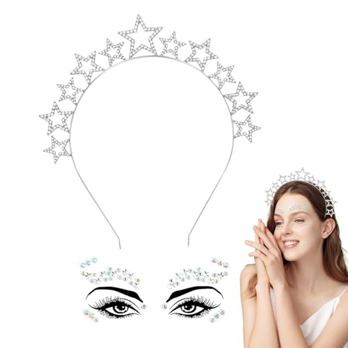 Diadema con estrellas, estrellas, diademas para el pelo... - Jouets & Jeux Amazon Espagne à 1.98€