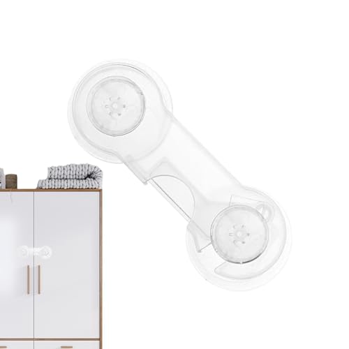 Transparent Child Lock Door - No Drilling Safety Latch... - Bébé & Puériculture Amazon Royaume-Uni à 1.89€