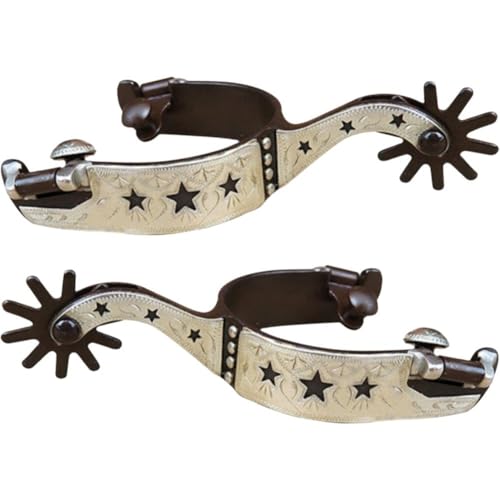 Luxylei Espuelas De Vaquero Occidental, 2 Piezas De... - Sports & Fitness Amazon Espagne à 4.99€