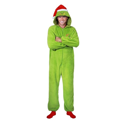 Chaks - Costume Il Grinch™, tuta per adulti, tuta, tutina... - Auto & Motorcycle Amazon Italy à 43.45€