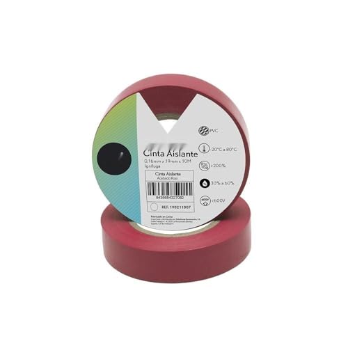 Brightium Cinta Aislante de PVC 19mm x 10m, flexible y... - High-Tech & Électronique Amazon Espagne à 2.24€