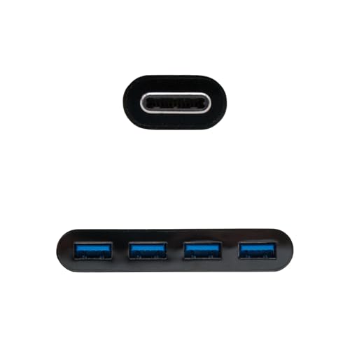 Brightium USB-C Stecker auf 4 Port USB 3.0 Buchse, schwarz... - High-Tech & Électronique Amazon Allemagne à 11.06€