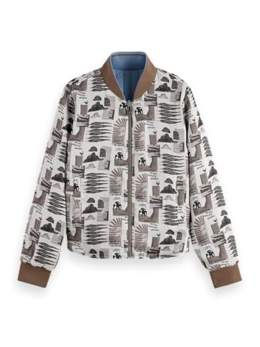 Scotch & Soda Wendbare, bedruckte und gesteppte... - Home & Kitchen Amazon Germany à 61.60€