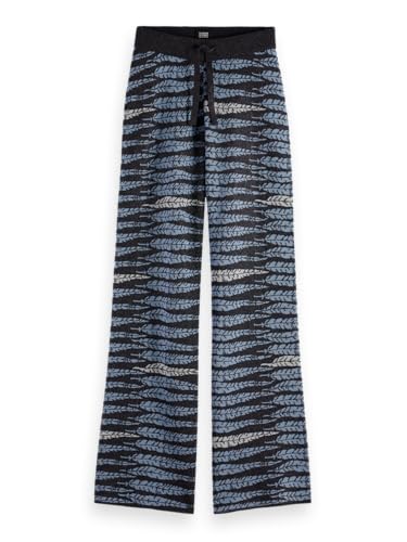 Scotch & Soda Pantalones Jacquard de lúrex, Carbón a U078, M - Home & Kitchen Amazon Spain à 43.56€