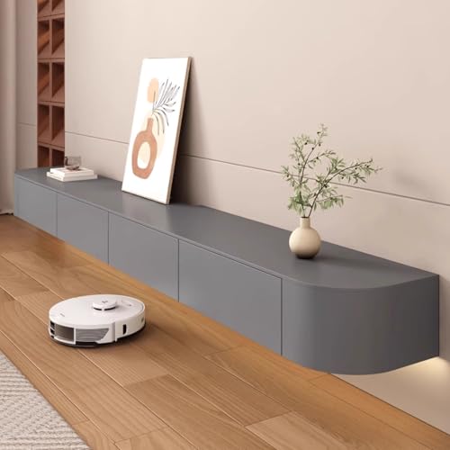 XDXINY Meuble TV suspendu en bois massif pour salon... - Maison & Cuisine Amazon France à 50.00€