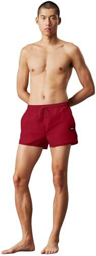 Calvin Klein Bañador Hombre Runner Secado rápido, Rojo... - Amazon Espagne à 19.48€