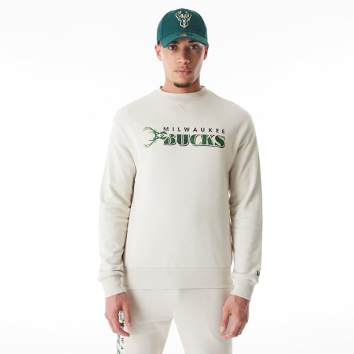 NBA Milwaukee Bucks Graphic Print Crew Neck - Bricolage & Outils en promo à 28.06€