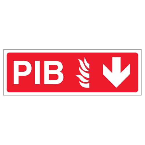 V Safety PIB Arrow Down 300 x 100 mm - Self Adhesive Vinyl... - Maison & Cuisine Amazon Royaume-Uni à 1.87€