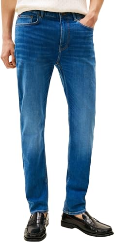 Tommy Hilfiger Vaqueros Hombre Slim Bleecker talle medio... - Amazon Espagne à 24.58€
