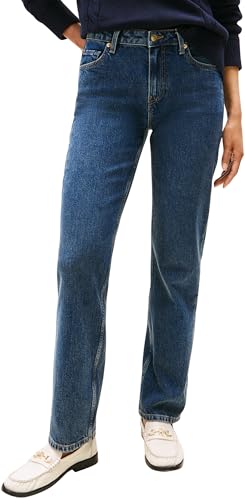 Tommy Hilfiger Vaqueros Mujer Dee Classic Straight talle... - Amazon Espagne à 19.80€