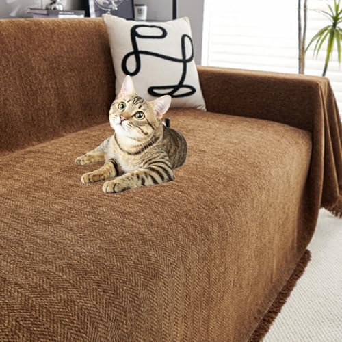 Plaid Canape Grande Taille avec Franges, Couvre Lit... - Maison & Cuisine Amazon France à 14.68€