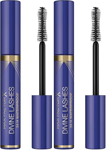 Max Factor Divine Lashes Mascara, Waterproof (Pack of 2) - Beauty & Fragrances Amazon UK à 13.48€