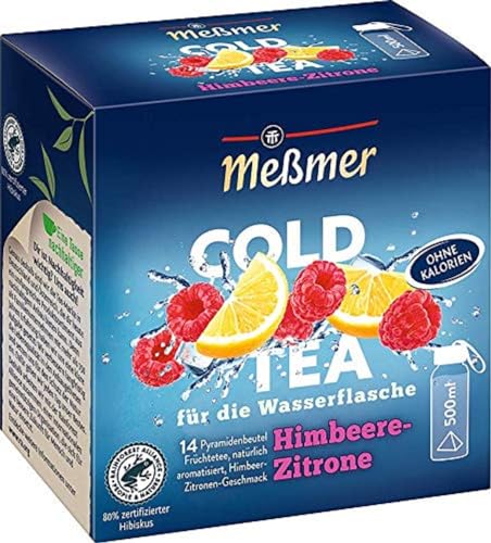 Meßmer Cold Tea Himbeere-Zitrone| Für die Wasserflasche |... - High-Tech & Électronique en promo à 10.85€