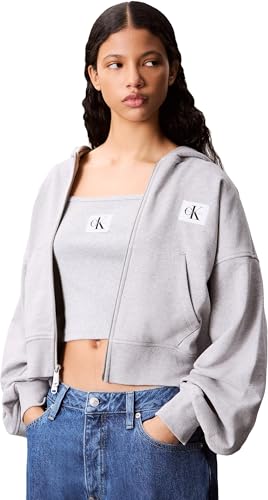 Calvin Klein Sudadera Mujer French Terry Badge Logo de... - Mode & Vêtements en promo à 28.91€
