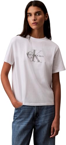 Calvin Klein Camiseta de Manga Corta Mujer Hero Classic... - Mode & Vêtements Amazon Espagne à 20.26€