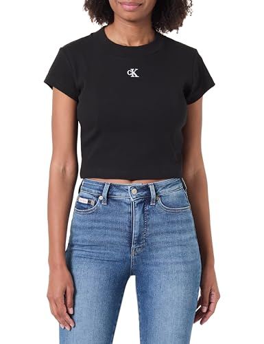 Calvin Klein Camiseta de manga corta Mujer Rib Baby Tee... - Baby & Nursery Amazon Spain à 12.20€