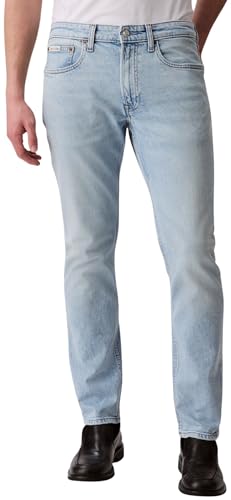 Calvin Klein Vaqueros Hombre Marbled Beacon Slim Fit, Azul... - Amazon Espagne à 44.68€