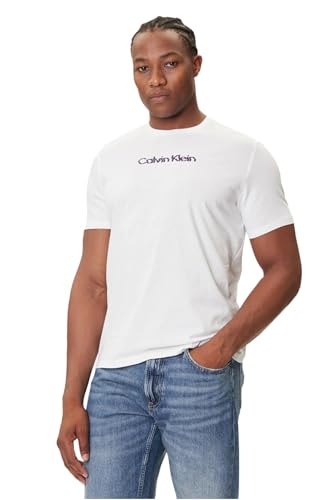 Calvin Klein Camiseta de Manga Corta Hombre Glitched Logo... - Maison & Cuisine en promo à 10.72€