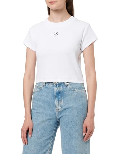 Calvin Klein Camiseta de manga corta Mujer Rib Baby Tee... - Bébé & Puériculture Amazon Espagne à 11.67€