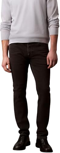 Calvin Klein Vaqueros Hombre Essential Black Slim Fit... - Deal du jour à 42.20€