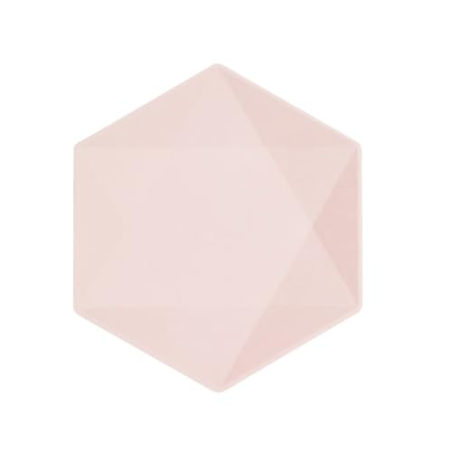 amscan - 6 Einweg-Teller hexagonal Vert Decor, 20,8 x 18,1... - Maison & Cuisine en promo à 2.17€