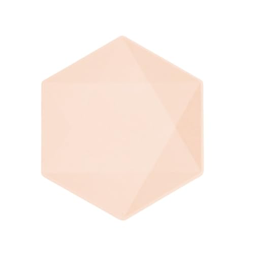 Amscan - Lot de 6 assiettes hexagonales Vert Decor, 20,8 x... - Jardin & Extérieur en promo à 3.49€