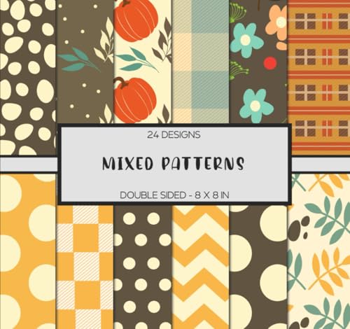 Scrapbook Paper - Mixed Patterns: Fall Themed, Double... - Auto & Moto Amazon Royaume-Uni à 71.01€