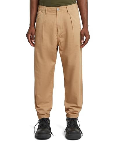 G-STAR Pleated Chino Relaxed, Pantalones para Hombre... - Maison & Cuisine en promo à 30.10€