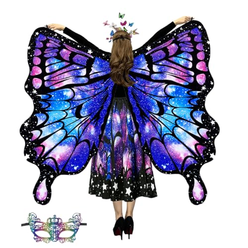Disfraz de mariposa para mujer, disfraz de alas, bufanda... - Toys & Games Amazon Spain à 16.84€