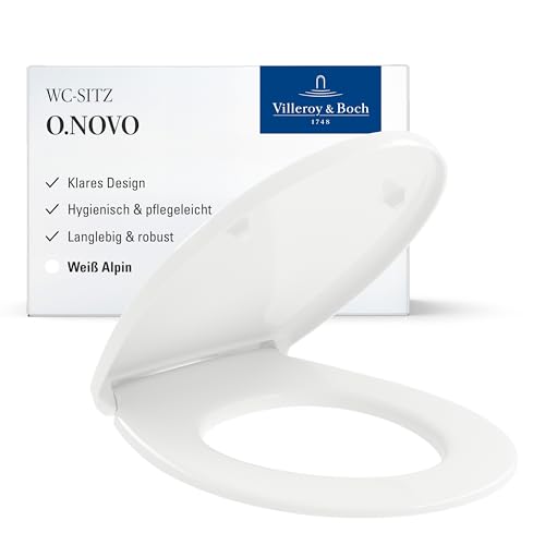 Villeroy & Boch WC-Sitz O.novo - Toilettendeckel Weiß im... - Auto & Moto Amazon Allemagne à 71.99€