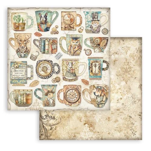 Stamperia - Scrapbook Sheet for Scrapbooking, Albums... - Maison & Cuisine Amazon Allemagne à 1.18€
