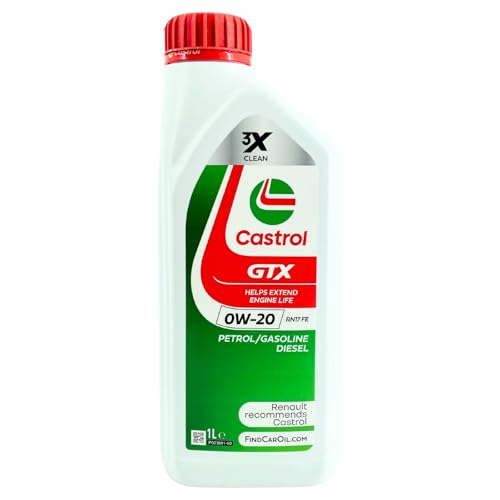 Castrol GTX 0W-20 RN17 FE Motoröl, 1L - Auto & Moto Amazon Allemagne à 12.61€