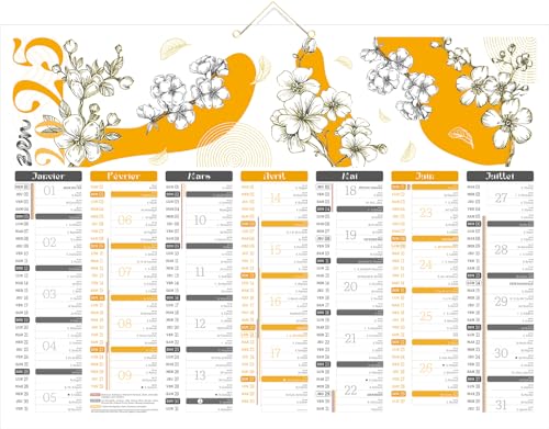 CALENDRIER ZEN 40,5 x 55 cm BOUCHUT en promo à 5,11€ (-53%) sur Amazon FR