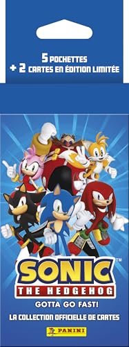 PANINI Sonic The Hedgehog Classic Trading Cards Blister 5... en promo à 14,95€ (-40%) sur Amazon FR
