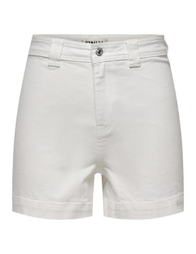 ONLY Onlparis HW DNM - Pantaloncini Mae, Bianco Denim, XS - Maison & Cuisine Amazon Italie à 15.65€
