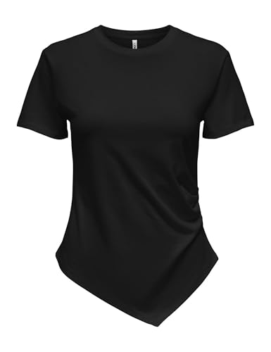 Onlindy S/S Haut à col Rond JRS, Noir, L en promo à 9,59€ (-50%) sur Amazon FR