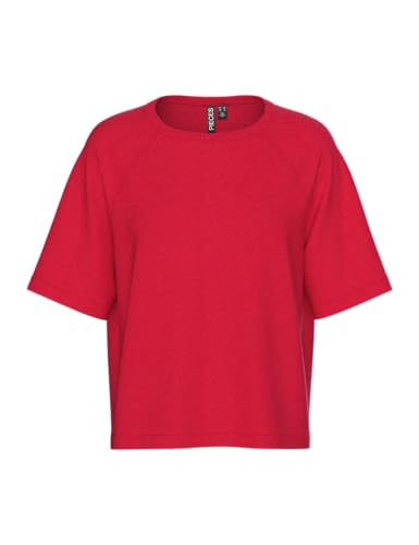 PIECES Pcbree SS O-Neck Knit Noos BC, Lollipop, S - Amazon France à 9.70€