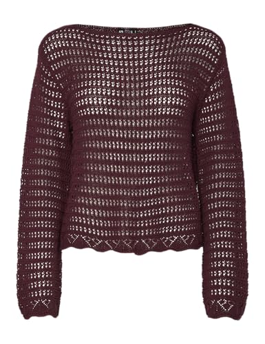 PIECES Pcfallon LS Boat Neck Knit BC, Puerto Tawny., S - High-Tech & Électronique Amazon Espagne à 15.37€