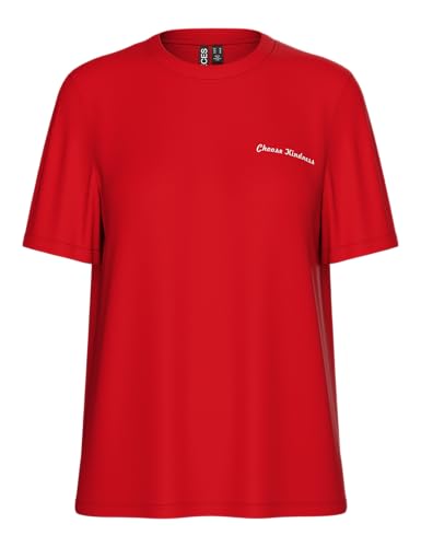 PIECES Pctaya SS Printed Camiseta Pwp JRS BC, Goji Berry., S - High-Tech & Électronique Amazon Espagne à 7.34€