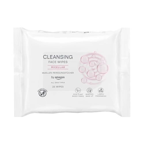 by Amazon Lingettes nettoyantes pour le visage avec... - Beauté & Parfums Amazon France à 2.37€