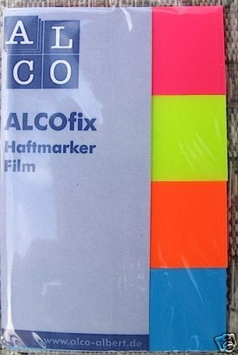 Alco fix 6832 Haftmarker Film Haftnotizem 160 Streifen - Auto & Moto Amazon Allemagne à 1.99€