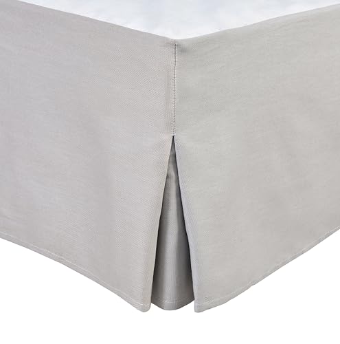 Tour DE LIT Cache SOMMIER 180 X 200 CM + 30 CM Gris Clair - Maison & Cuisine Amazon France à 16.99€