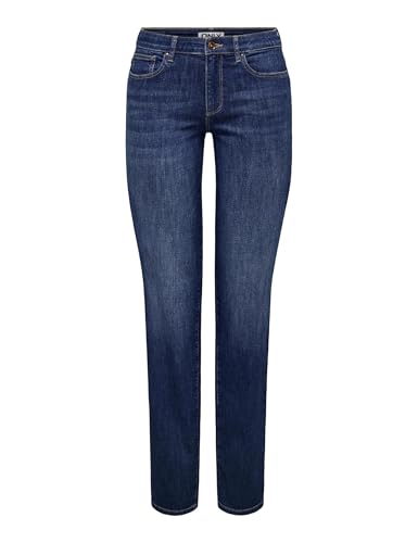 Onlann Mid Straight DNM Soo615 Noos, Dark Denim Blue, S... - Amazon Royaume-Uni à 13.31€