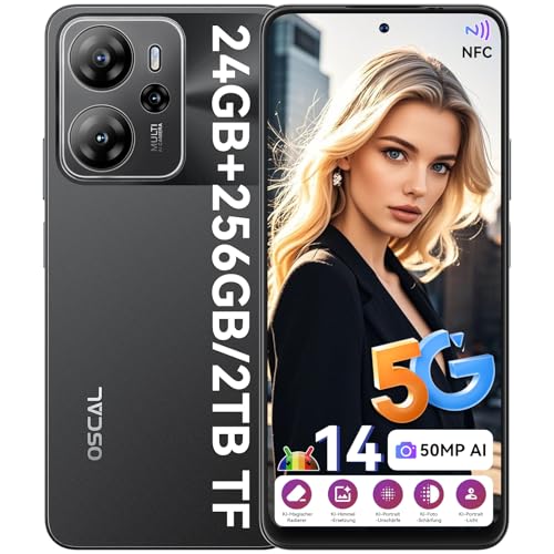 OSCAL Smartphone Tiger 13 5G, Android 14 Teléfono Móvil... - High-Tech & Électronique Amazon Espagne à 147.55€