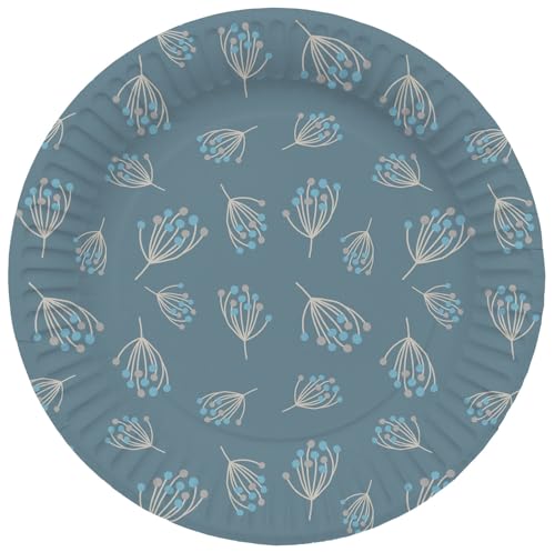 Folat 24981 Baby Shower Deko, Babyparty, Blau, WeißTeller... - Maison & Cuisine Amazon Allemagne à 2.27€