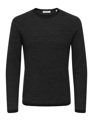 ONLY & SONS Onseric Reg 12 Struc Crew Knit Noos, Black, XL - Amazon Royaume-Uni à 17.00€