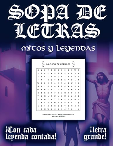 SOPA DE LETRAS Para adultos con letra Grande en Español:... - Livres & eBooks Amazon Allemagne à 6.41€