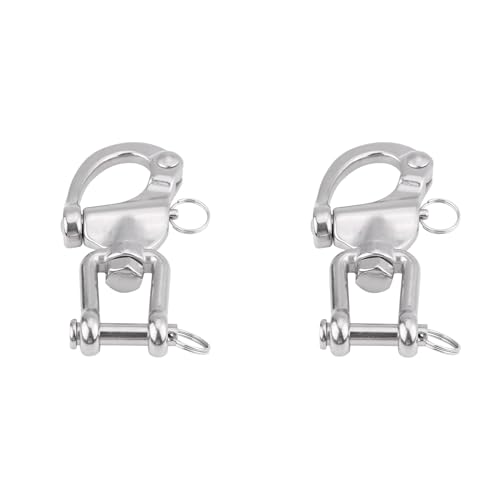 2 Uds Grillete Giratorio a Presión Grillete Giratorio de... - Jardin & Extérieur Amazon Espagne à 8.15€