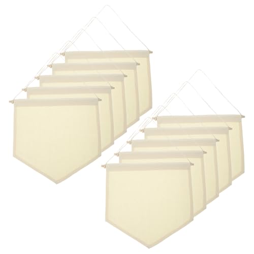 PATIKIL 10Pcs Bannière en Toile Invierto, Drapeaux... - Loisirs Créatifs en promo à 22.39€